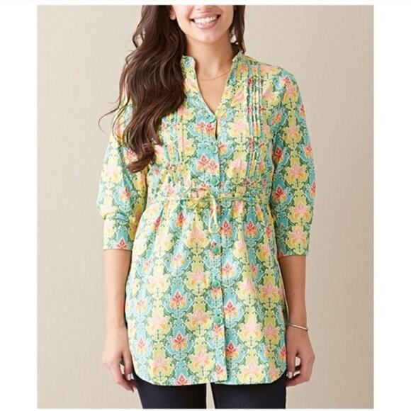Matilda Jane Green Acres Tunic Top - Picture 1 of 6